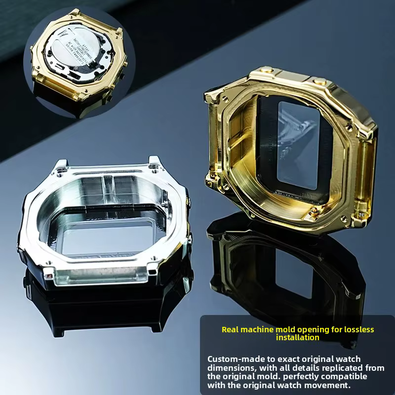 Boîtier en métal pour montre Casio A168WA