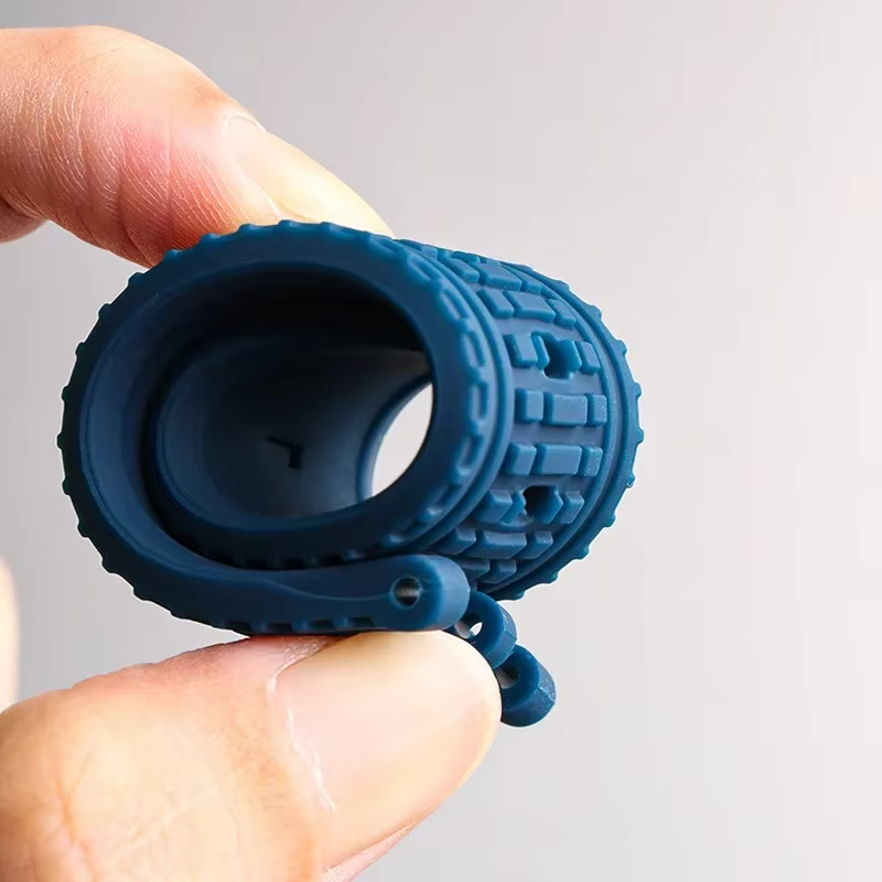 Bracelet de montre en caoutchouc pour Versace V-RACE double série concave convexe silicone