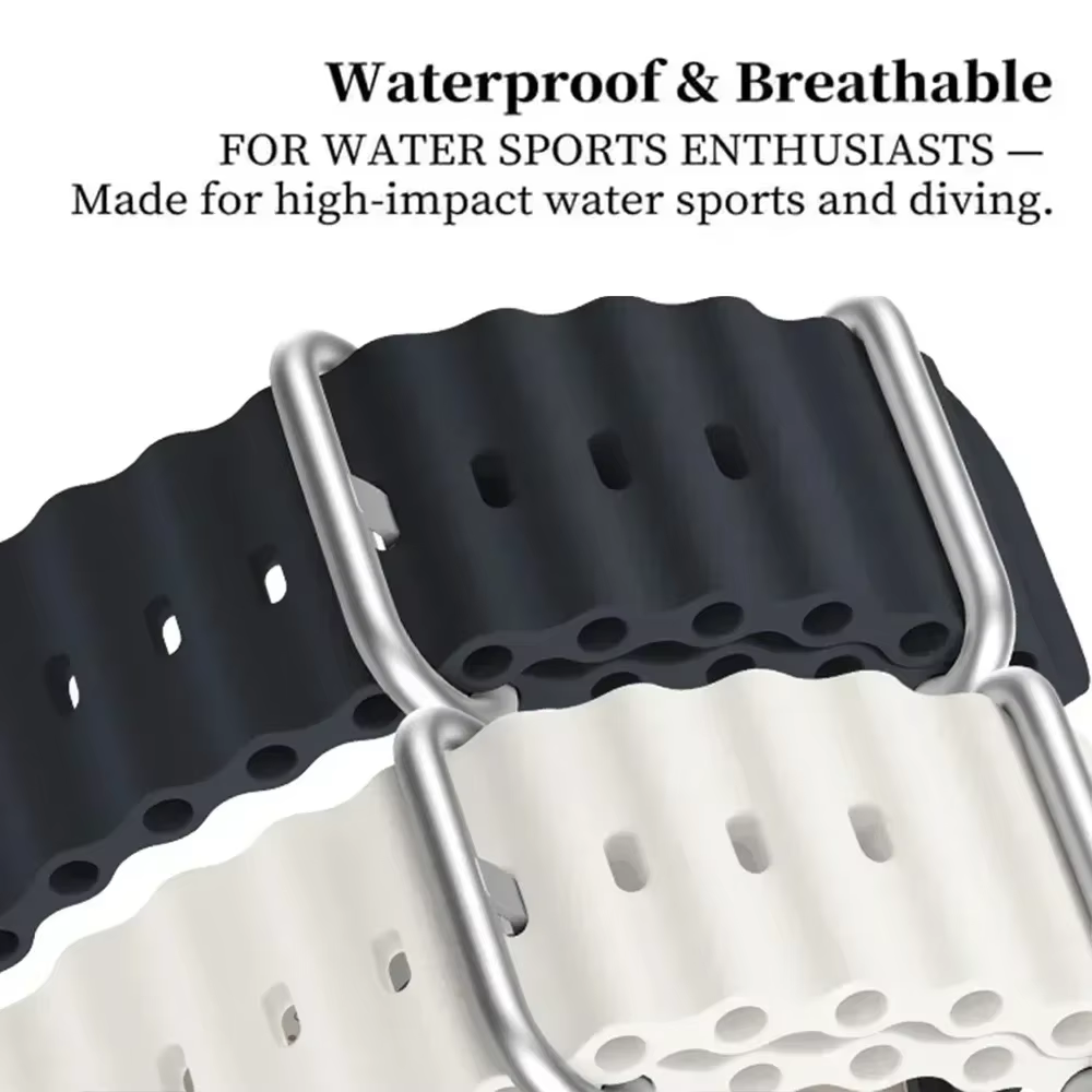 Bracelet pour Apple watch ultra 2 3 bandes 49mm 46mm 44mm 45mm 41mm 40mm
