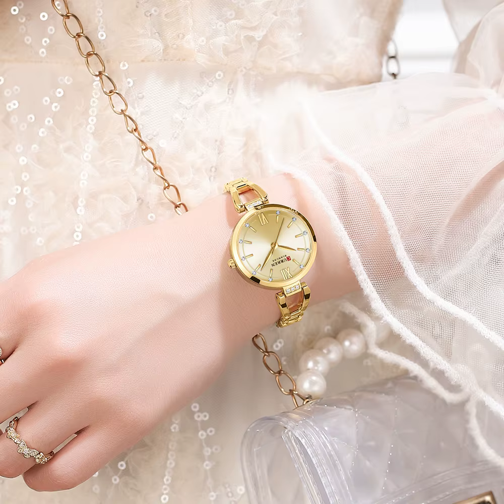 CURREN montres pour femmes mode élégante montre à Quartz originale pour Laides étanche en acier inoxydable Simple luxe usage quotidien