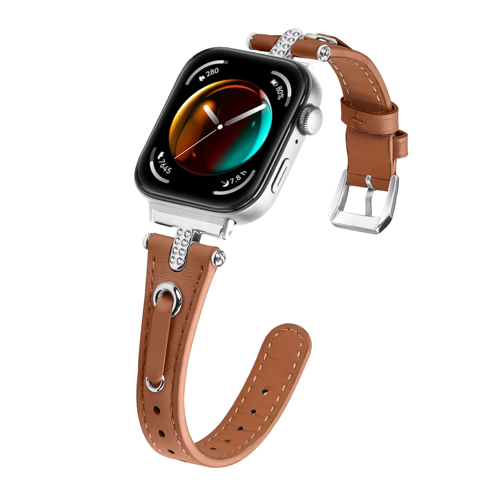 Bracelet en cuir pour Huawei Watch Fit 3 4 5