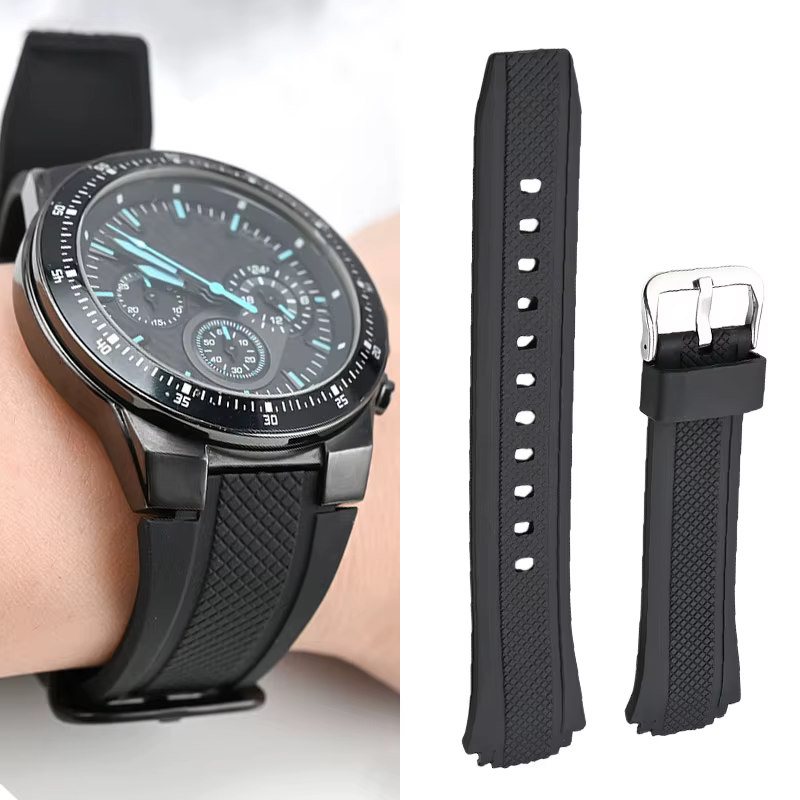 Bracelet de montre en résine pour hommes