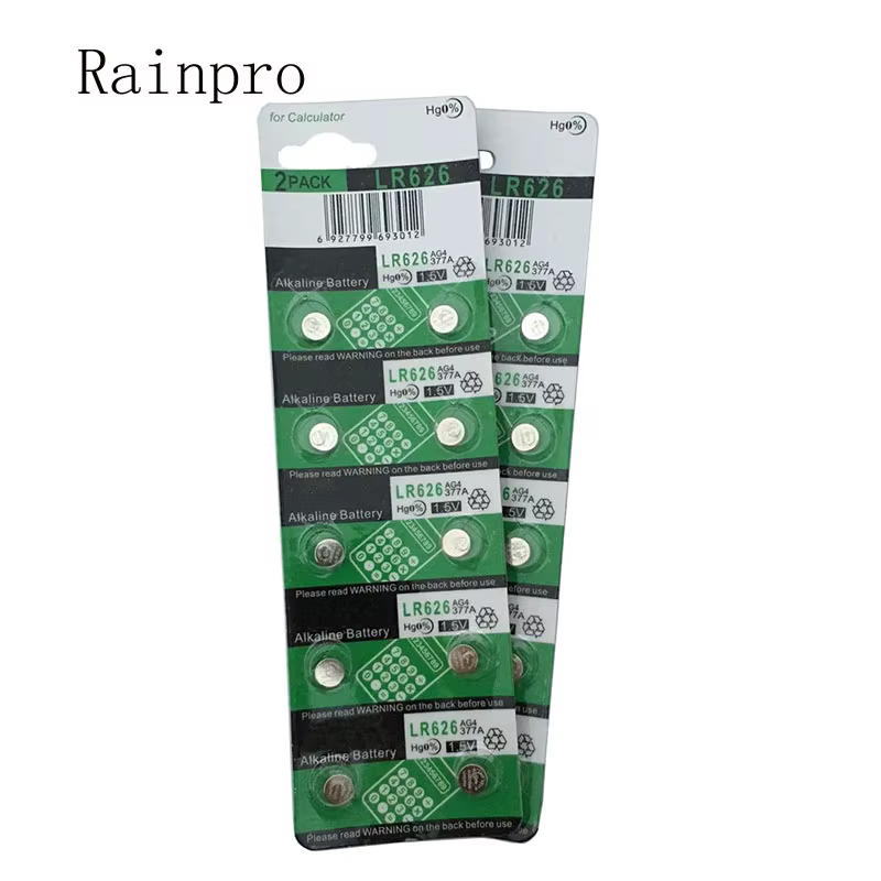 Pile bouton alcaline pour montre et calculatrice