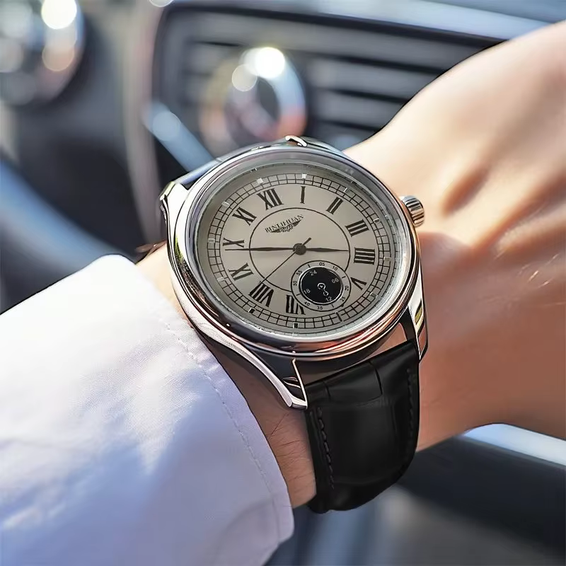 Top marque homme montre-bracelet de luxe affaires étanche hommes montre