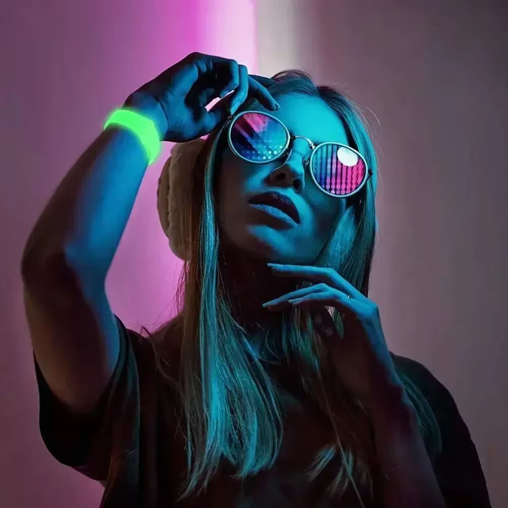 Bracelet lumineux en Silicone pour Apple Watch