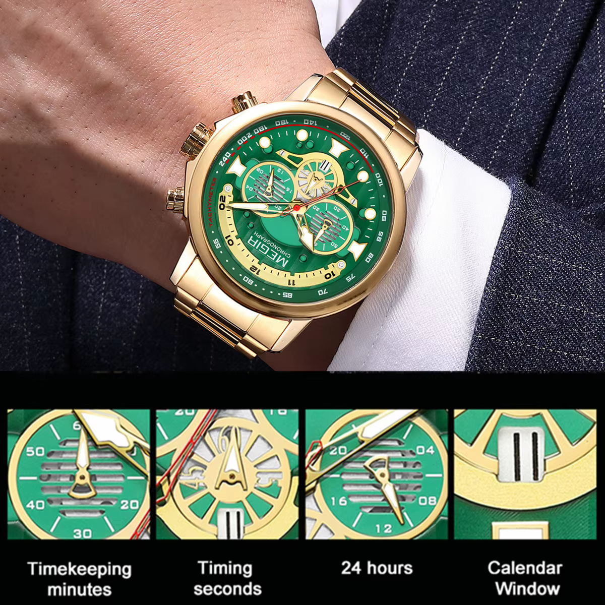 Montres pour hommes MEGIR