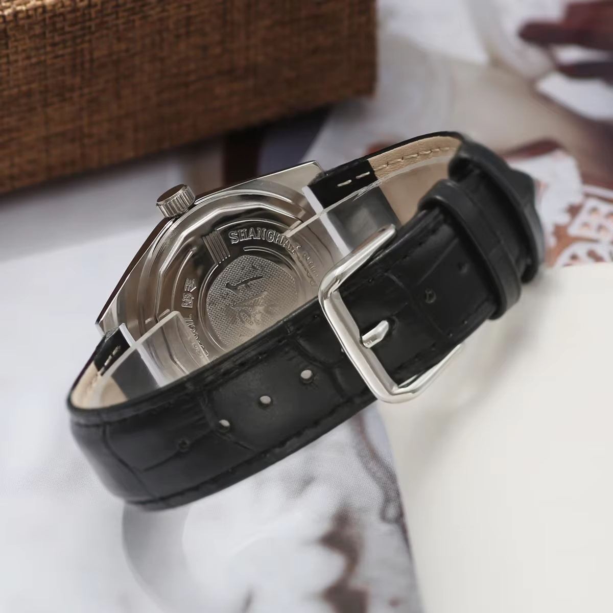 Montre mécanique à remontage manuel 7120 pour homme