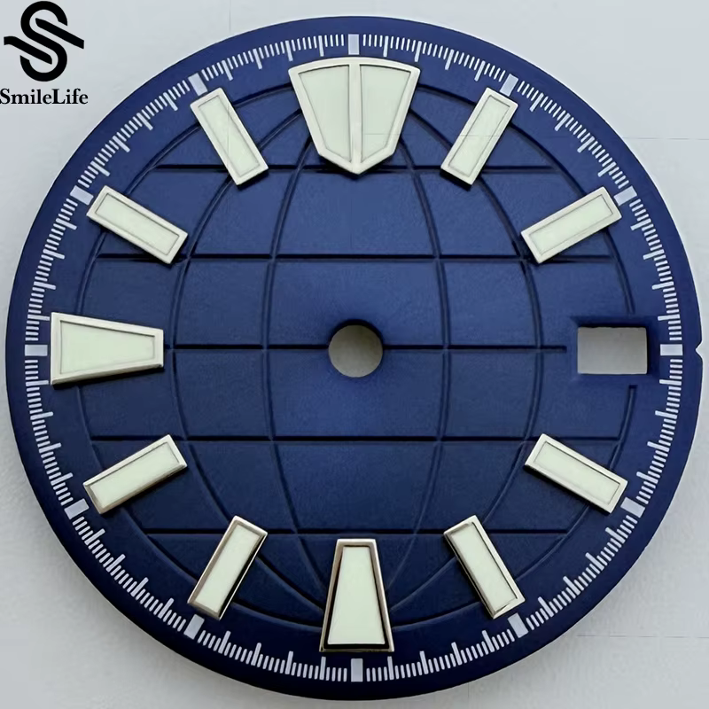 Montre mécanique verte lumineuse