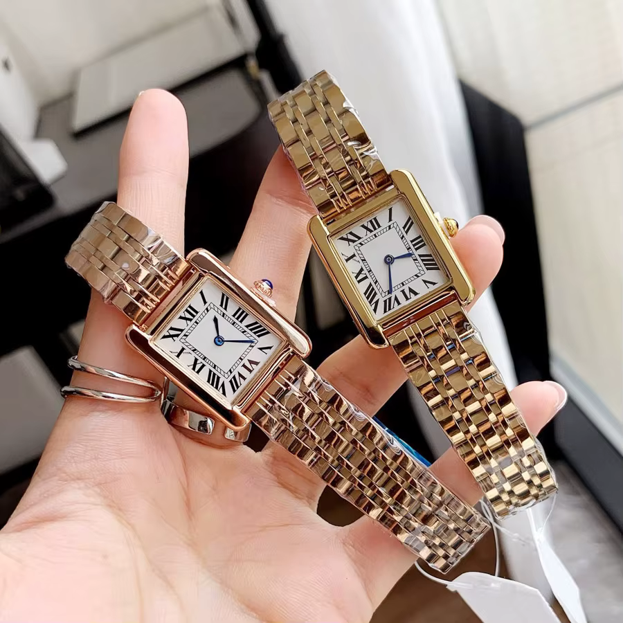 Montre-bracelet de marque tendance 2026 pour femme et fille