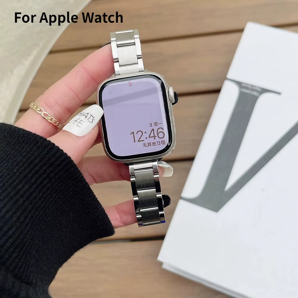 Bracelet de montre en acier pour Apple Watch