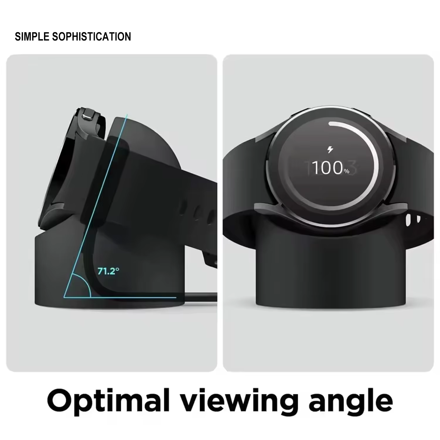 Nouveau support de charge compatible avec Samsung Galaxy Watch 7