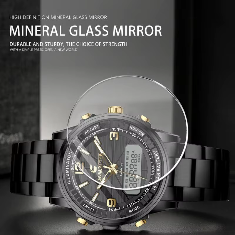 CHAXIGO montre-bracelet multifonctionnelle pour hommes d'affaires de mode
