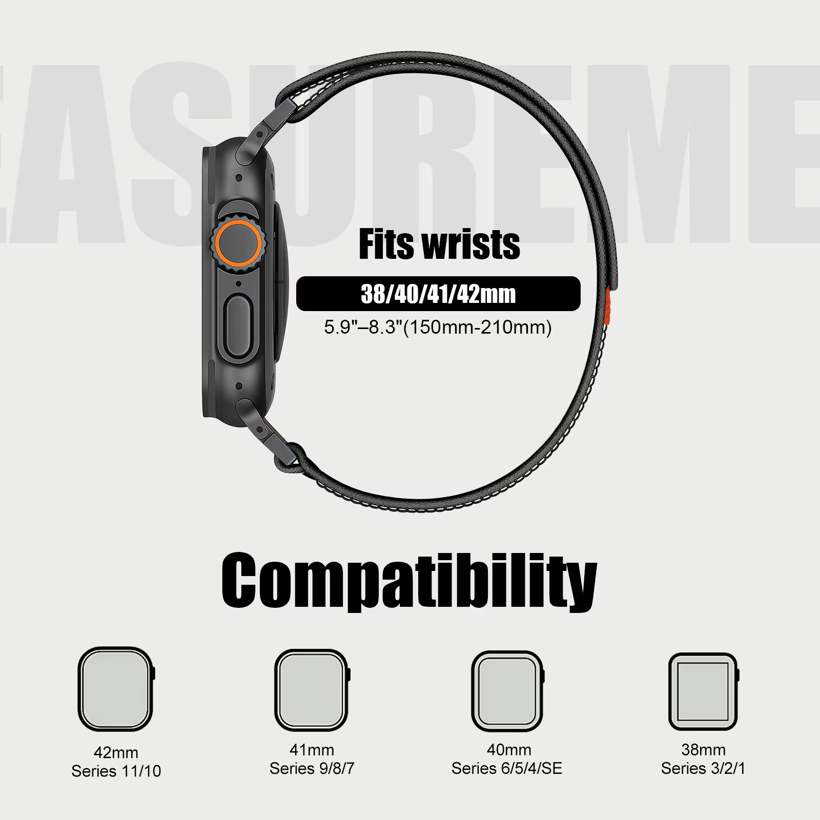 Bracelet Trail Loop pour Apple Watch Ultra 3