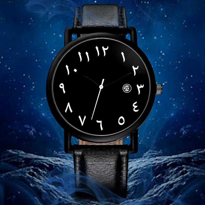 Montres pour hommes 2025 Simple Sport chiffres arabes