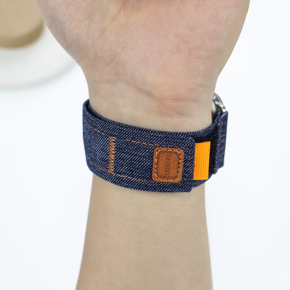 Bracelet à boucle en tissu tissé pour Apple Watch