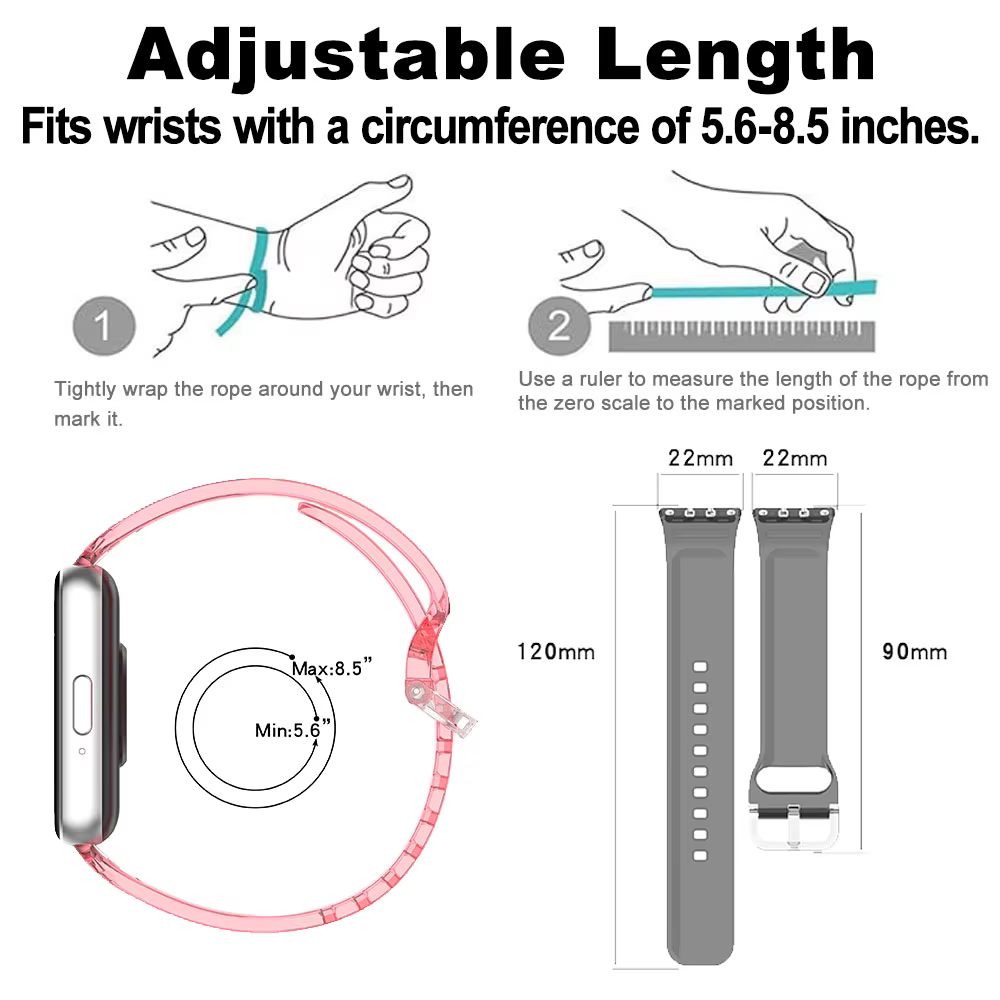 Bracelet de montre en Silicone pour Samsung Fit3