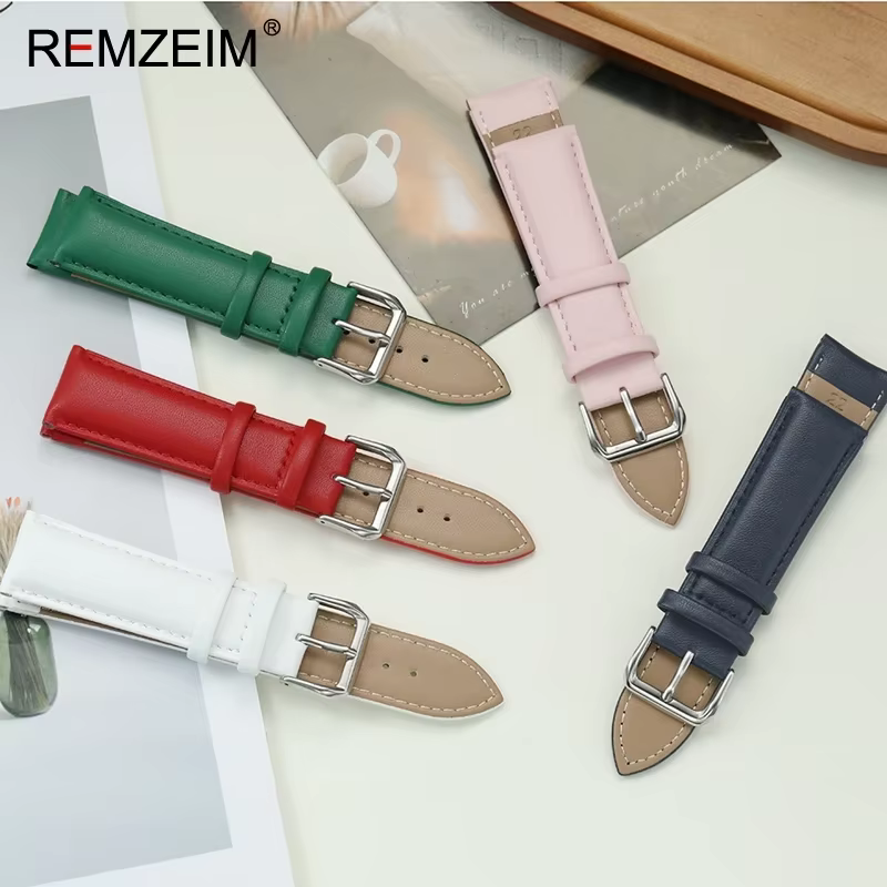 Bracelets de montre décontractés en cuir PU pour femmes