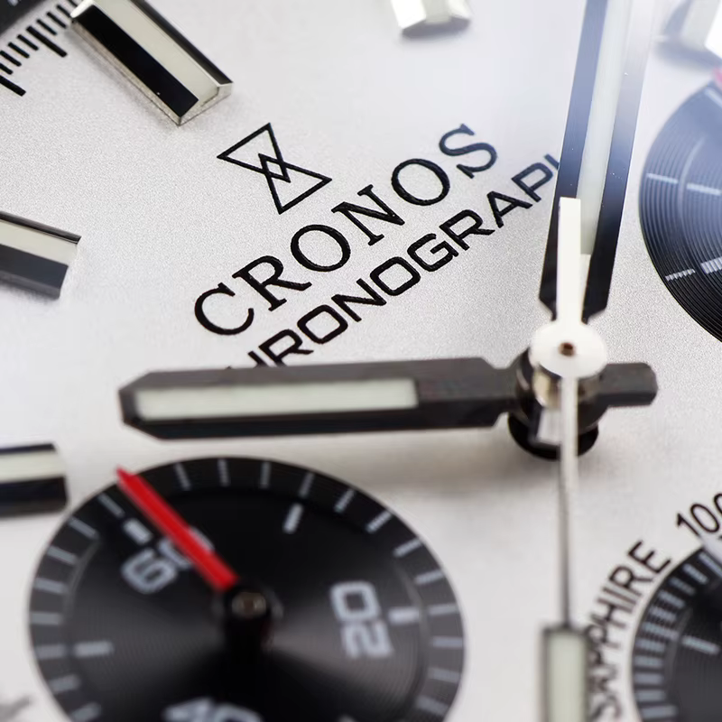 Cronos – montre chronographe à Quartz pour hommes