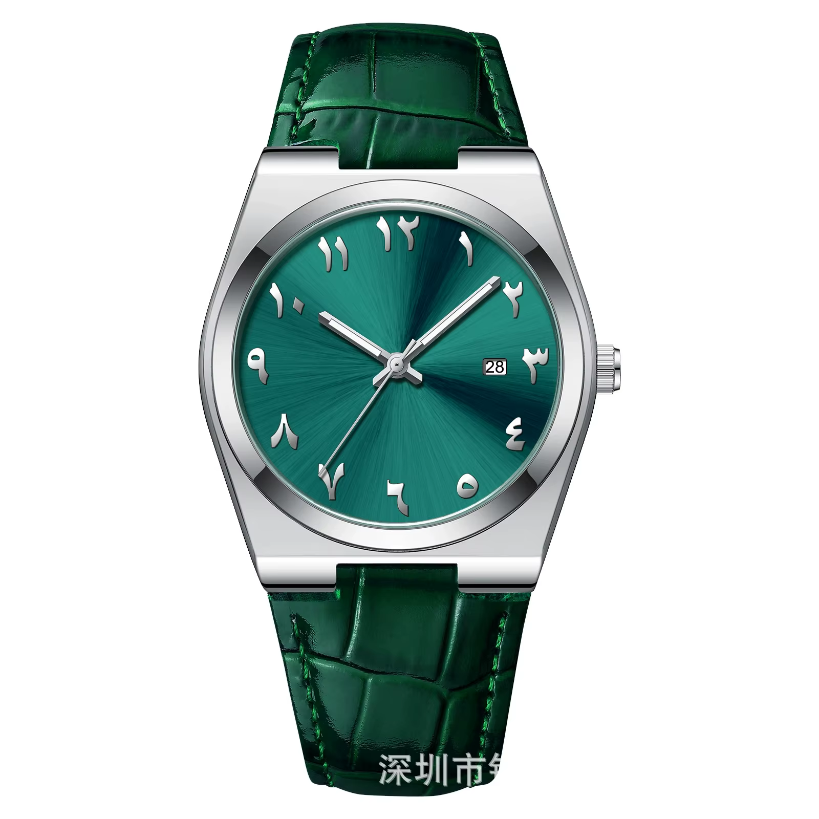 Moyen-Orient chiffres arabes sans Logo créatif hommes montres marque de luxe Quartz mode montre-bracelet homme cadeaux horloge Reloj Hombre