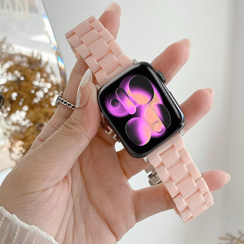 Bracelet bonbon pour apple watch 10 bandes 42MM/46MM ultra 3 49mm 44mm 40mm 41mm 45mm lien femmes