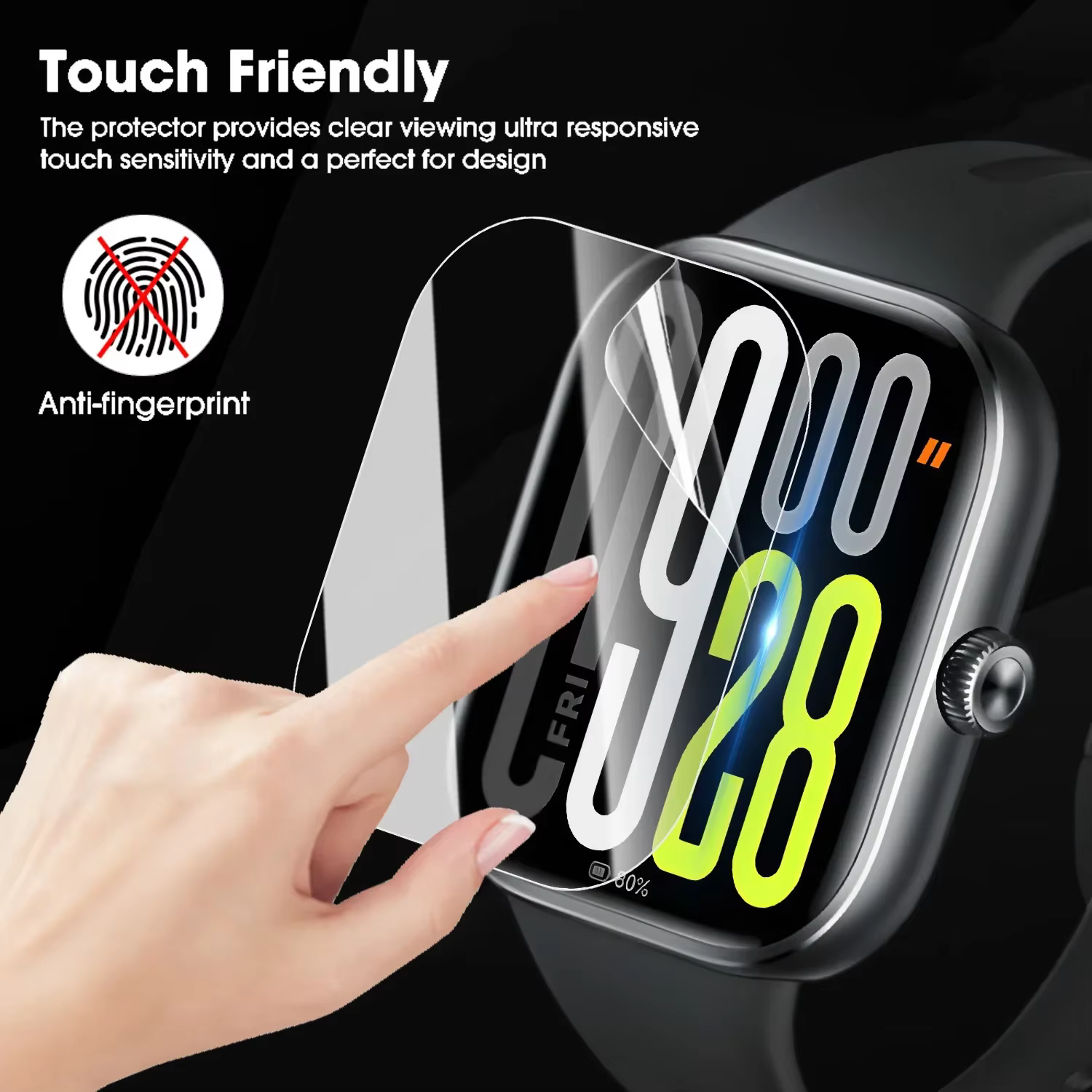 Protecteur d'écran pour montre Redmi 6 5 4