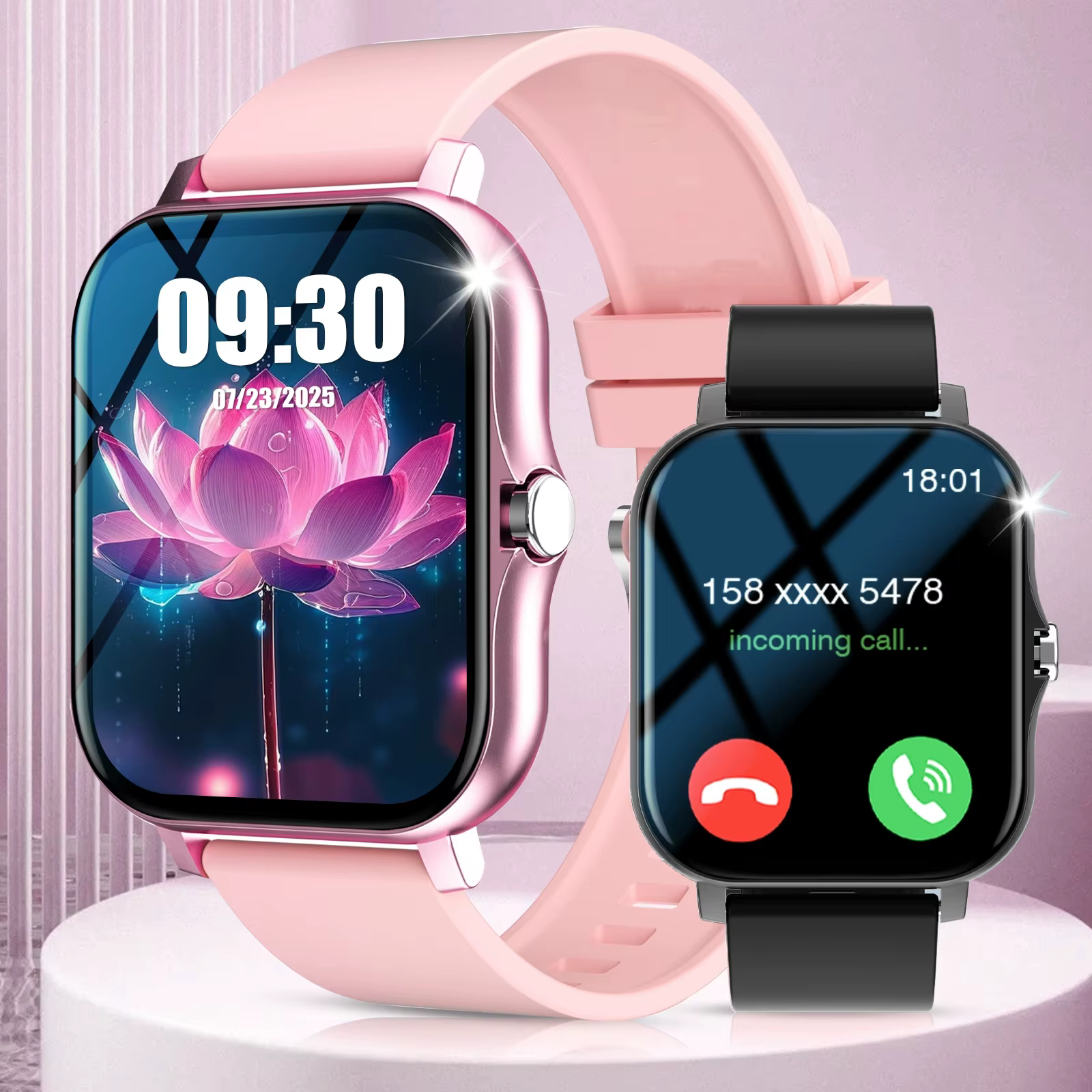 Montre connectée sport 2026 avec écran couleur