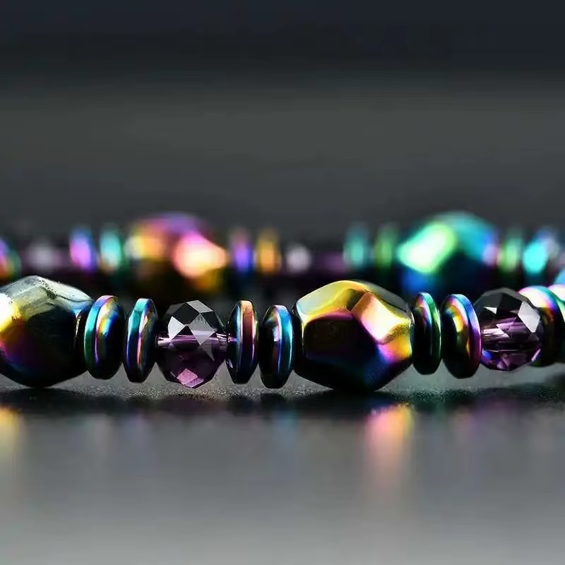 Bracelet d'énergie magnétique coloré pour homme