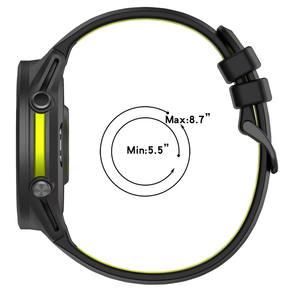 Bracelet de course de 22mm pour Garmin Forerunner 970