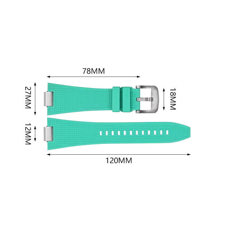 Bracelet de montre en Silicone 27mm pour Tissot PRX