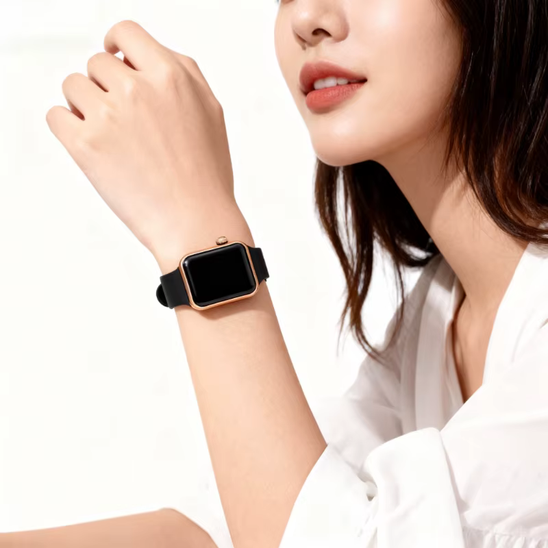 Mode Sport montre numérique pour femmes hommes carré montres LED décontracté Silicone électronique dames