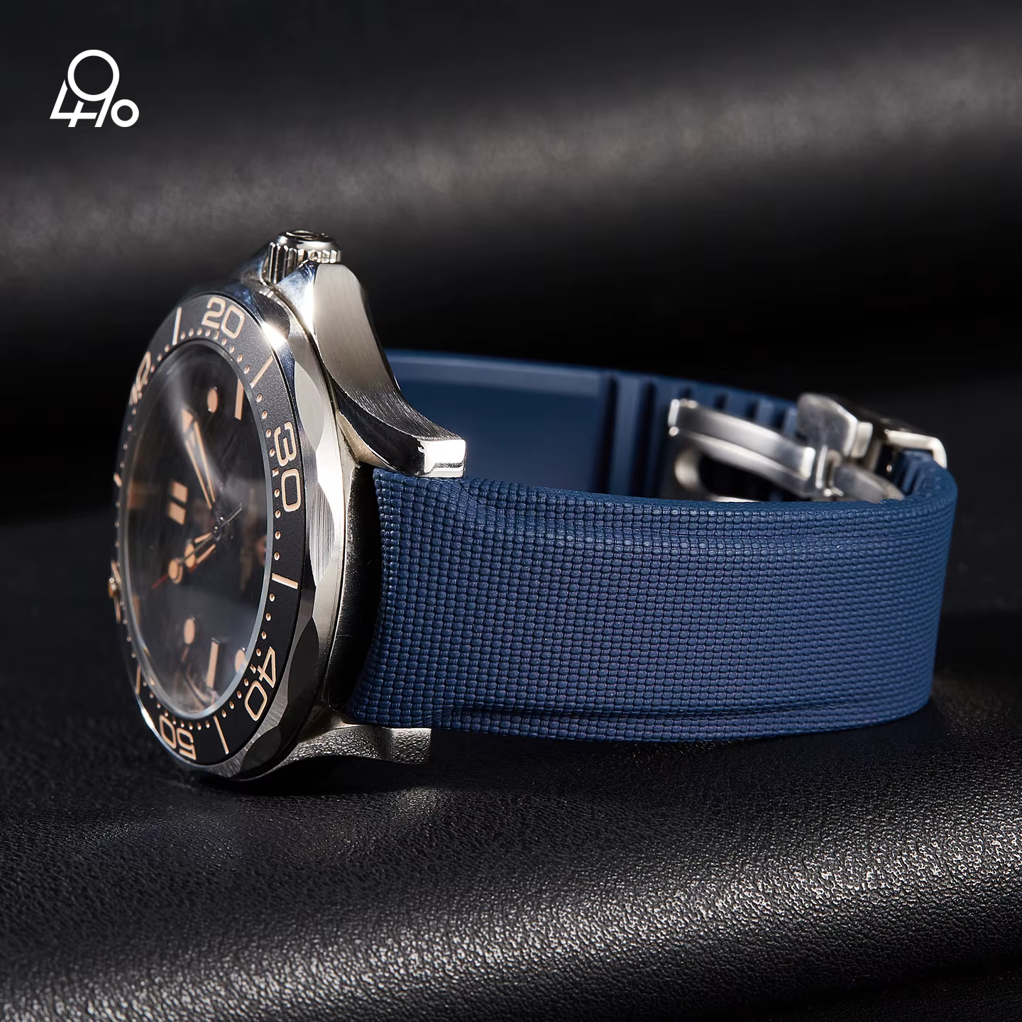 Bracelets de montre de luxe de haute qualité à extrémités courbes 20 mm