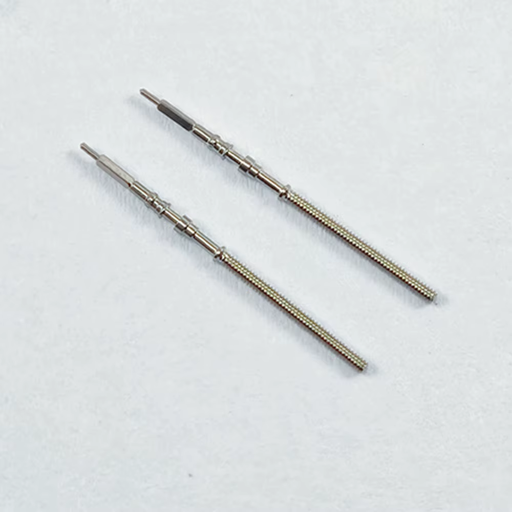 Kit de couronne de tige en acier pour montre