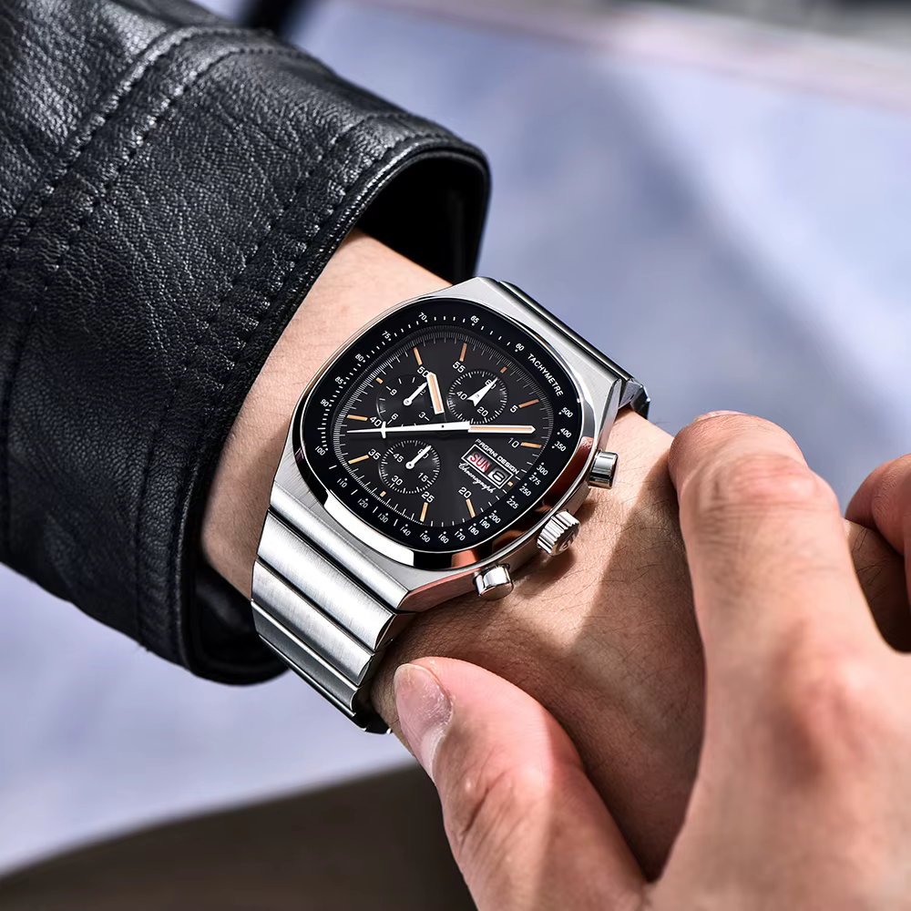 PAGANI DESIGN – montre à Quartz pour hommes