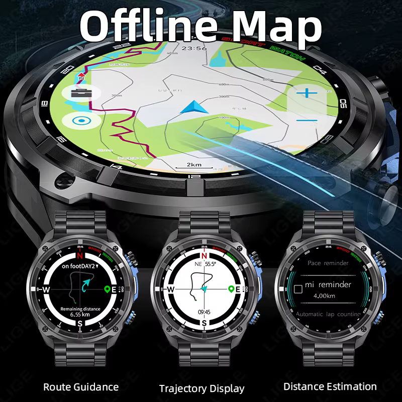 Montres intelligentes LIGE 2026 avec GPS