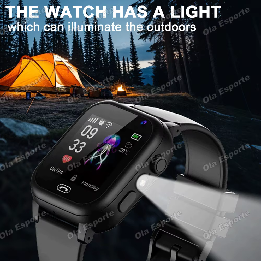 4G carte SIM enfants Smartwatch LBS GPS positionnement + WiFi localisation appel montre intelligente USB charge montres