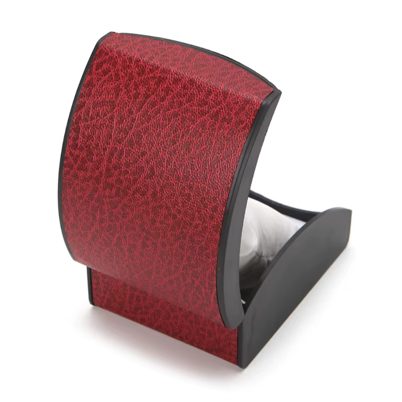 Boîte de rangement de luxe en cuir PU pour montres