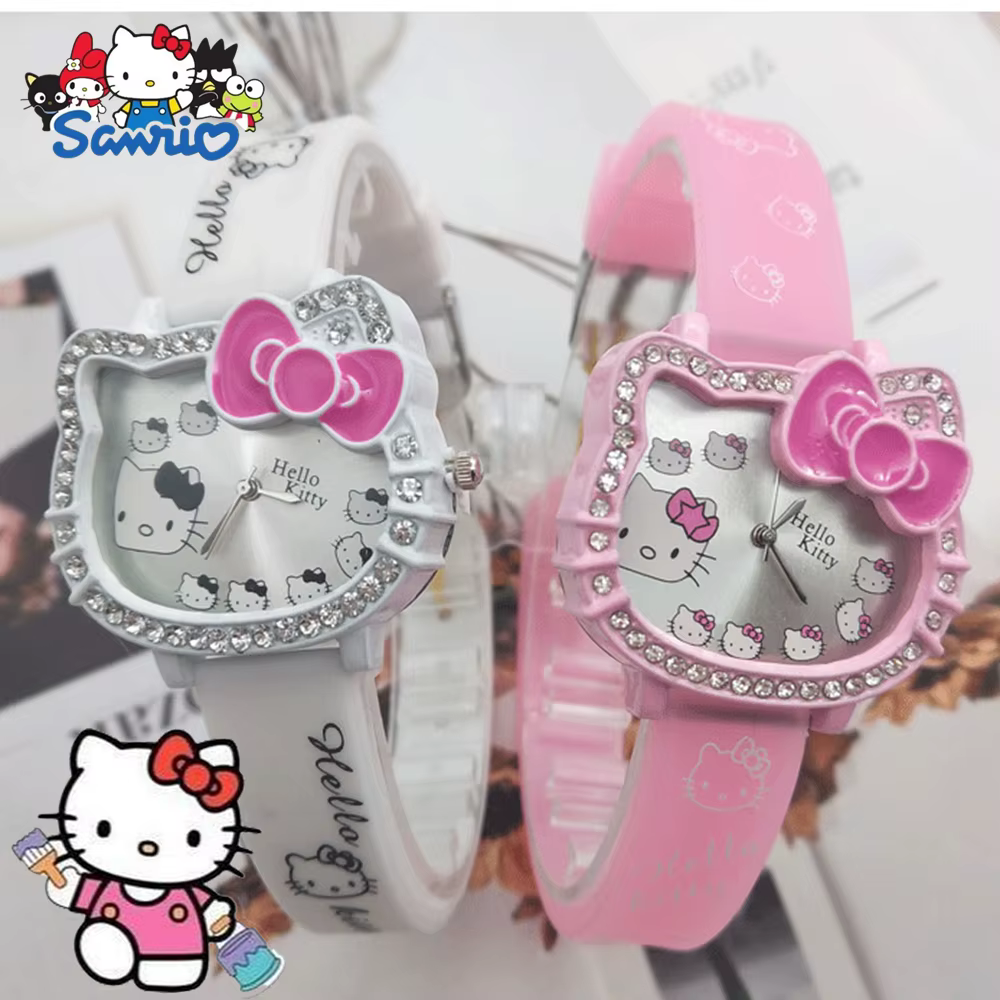 Montre à quartz pour enfants Stitch Girl