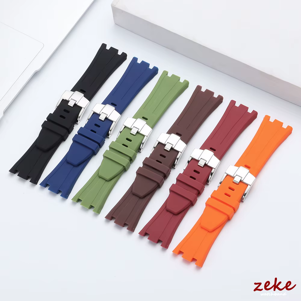 Bracelet de montre en caoutchouc pour Royal Oak 26 mm