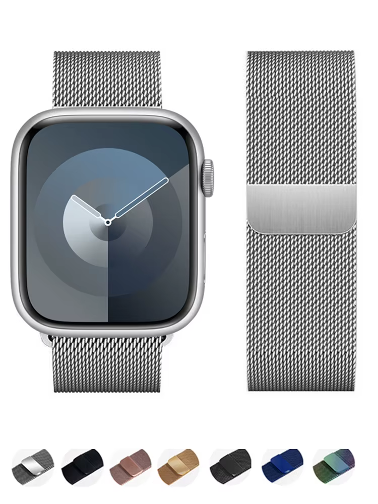 Boucle milanaise pour Bracelet de montre Apple 46mm 44mm 45mm 40mm 42mm 41mm 38mm 49mm