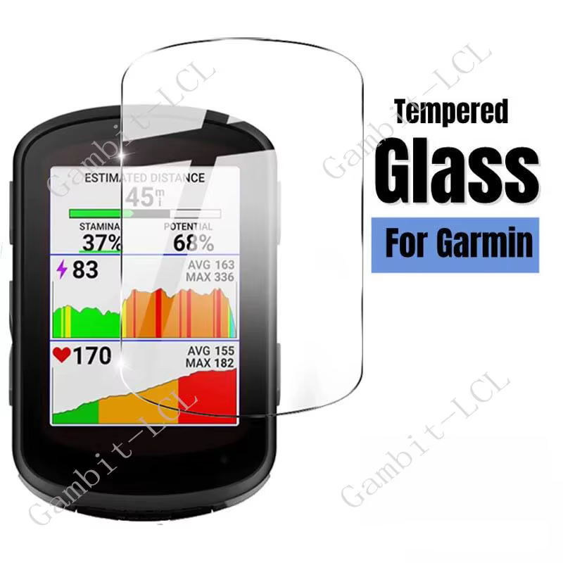 2 pièces pour Garmin Edge 850 550 1040 1030 820 830 520 530 540 840 Explore 2 Alpha 200i 200 300i 300 Film de protection d'écran