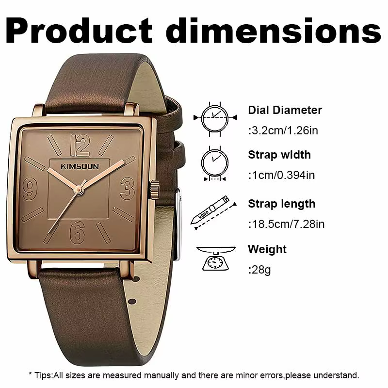 Nouvelle montre à quartz pour femme