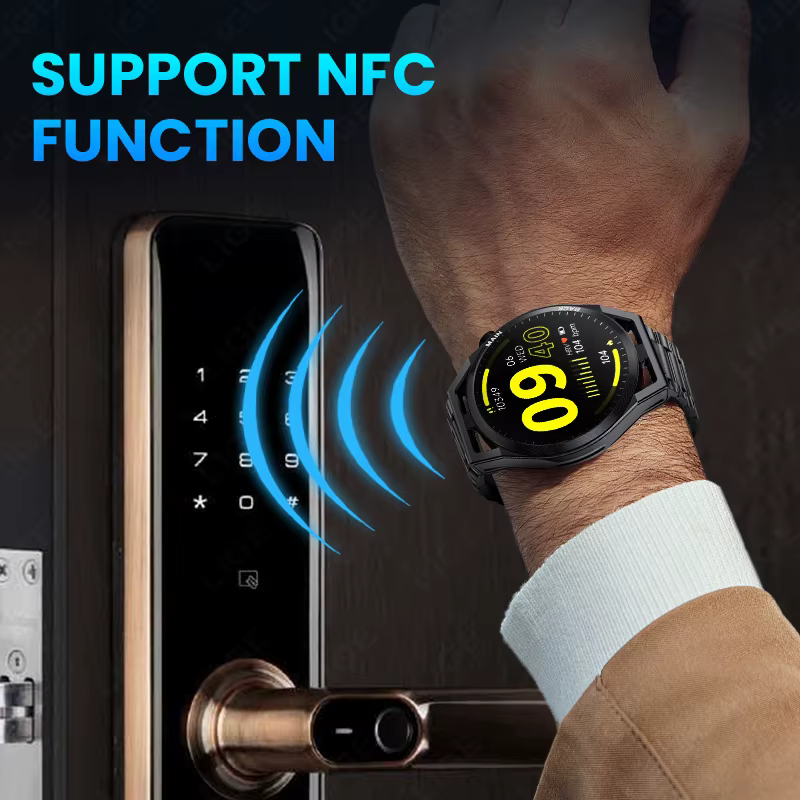 Nouvelle montre connectée LIGE avec NFC