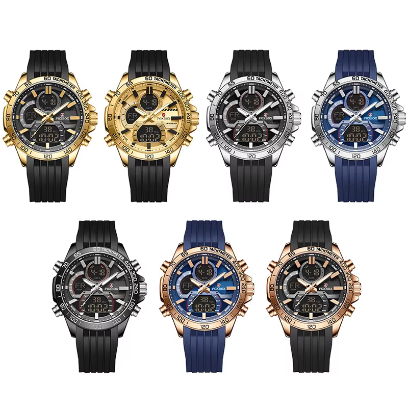 Nouvelles montres militaires FOXBOX pour hommes