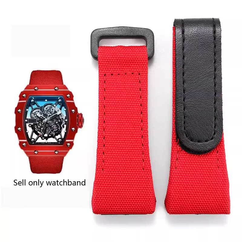 Bracelet de montre en Nylon pour richard mille RM011 RM3502 RM056