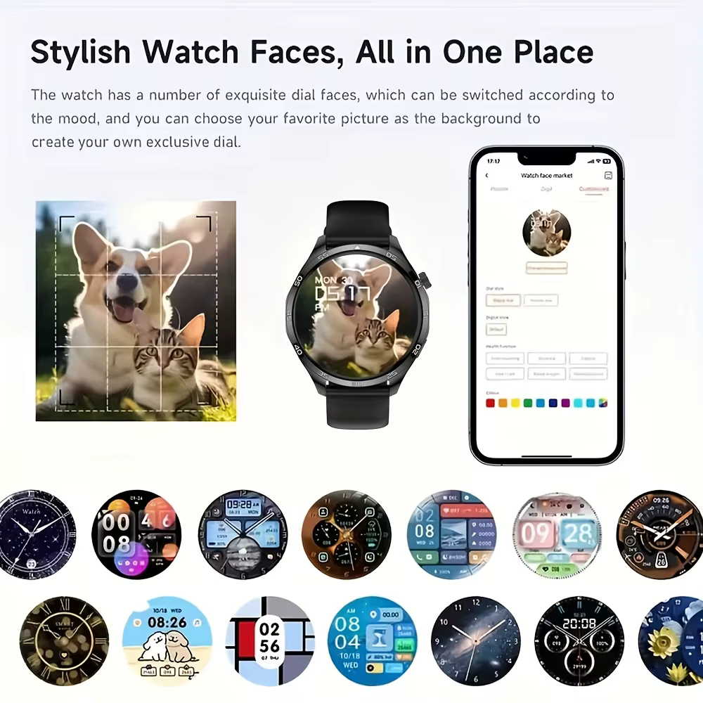 Montre connectée, écran tactile de 1