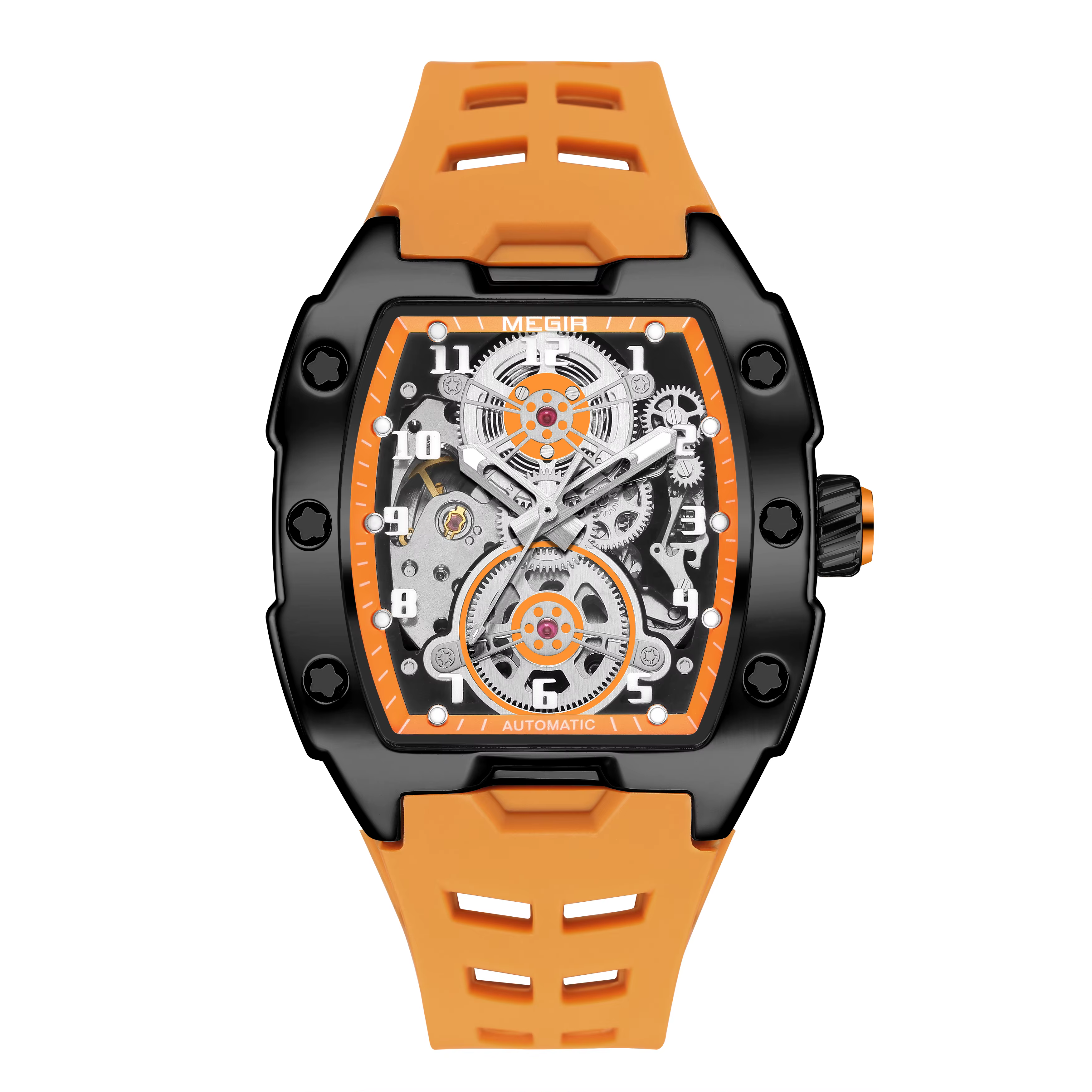 Montres pour homme, montres de luxe pour homme en forme de baril