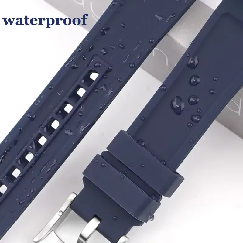 Bracelet de montre à extrémité incurvée
