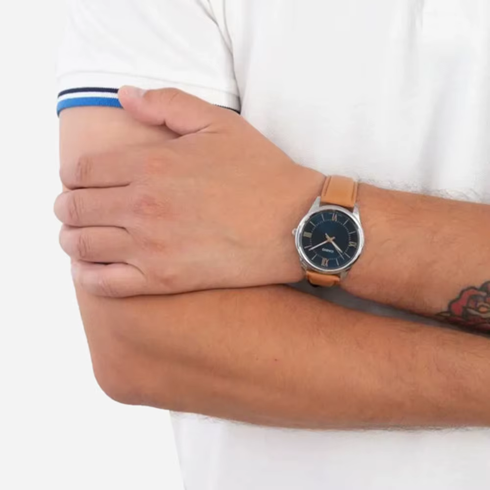 Montre Casio pour hommes ceinture Business Style montre-bracelet à quartz relogio masculino MTP-V005L