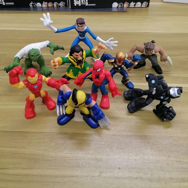 Figurine d'action Marvel Lizard Ironman X-Men Marvesslegends Curt Connors Wolverine Nova, collection de jouets, cadeau d'anniversaire