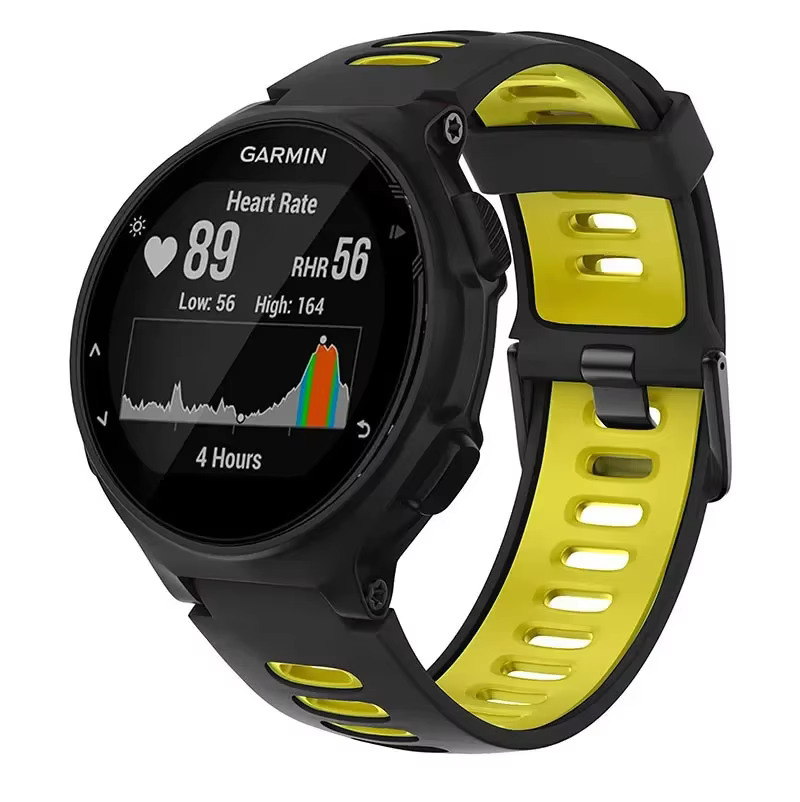Bracelet de montre en Silicone pour Garmin Forerunner 735XT 735/220/230/235/620/630 Approach S20 S5 S6